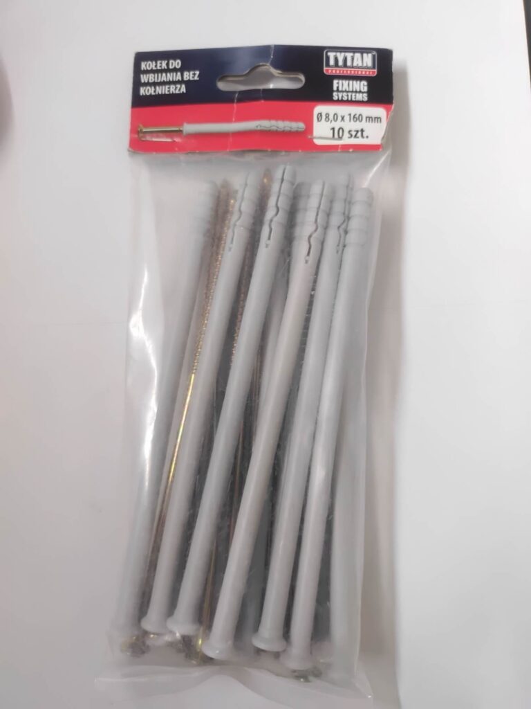 Tytan Kołek do wbijania 160 mm