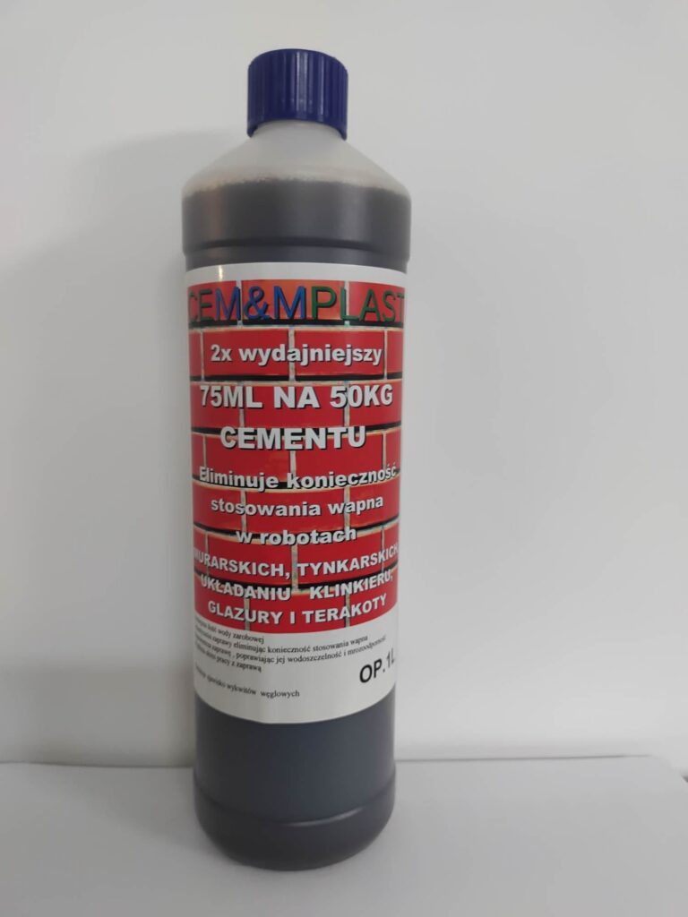 Plastyfikator, Wapno w płynie Cemplast 1L