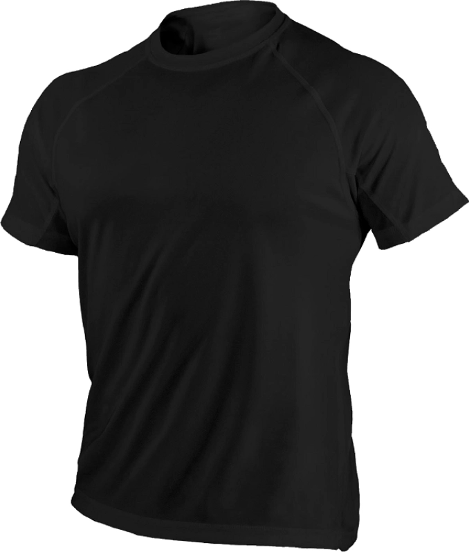 T-SHIRT BONO CZARNY S-44639
