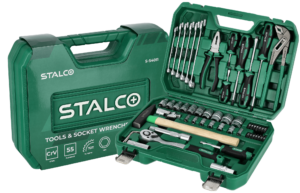 Zestaw multinarzędziowy 55 el 1/2" i 1/4" BMC S