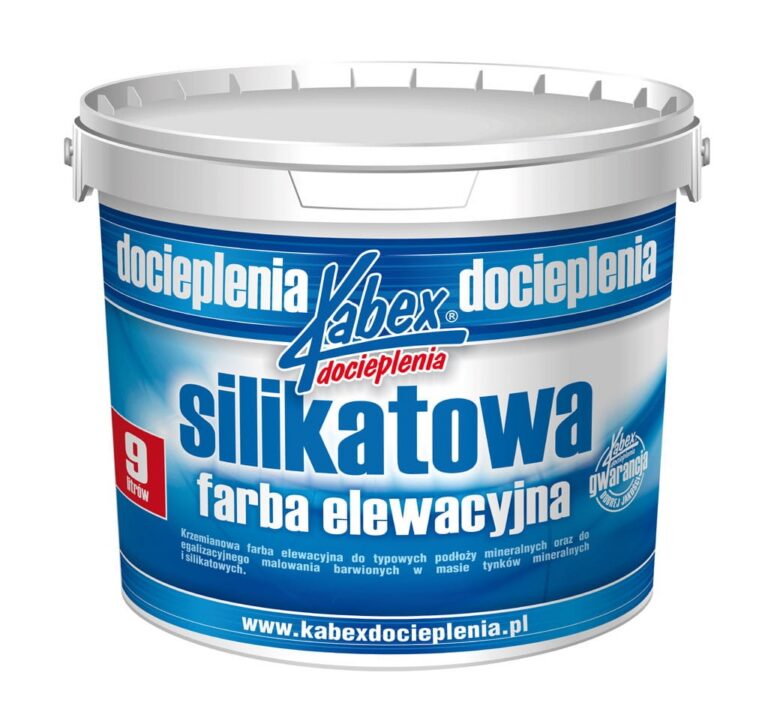 Farba elewacyjna Silikatowa Kabex 4,5L