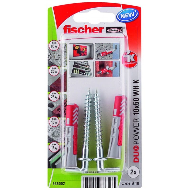 Kołek z hakiem Fischer Duopower WH k NV 535002