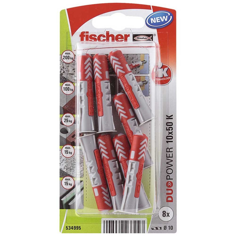 Kołek koszulka Fischer Duopower K 534995 8szt