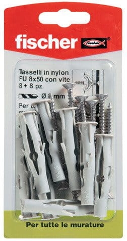 Fischer Kołek rozporowy z wkrętem FU V K 504483