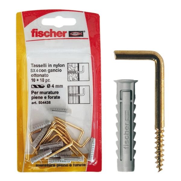 Fischer kołek hak SX 4 G Gold K 504438