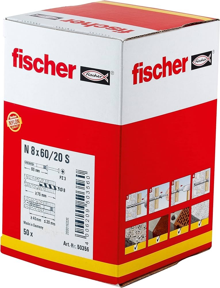 Fischer kołek wbijany N 50 szt 50356