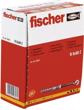 Fischer kołek wbijany N 50 szt 50358