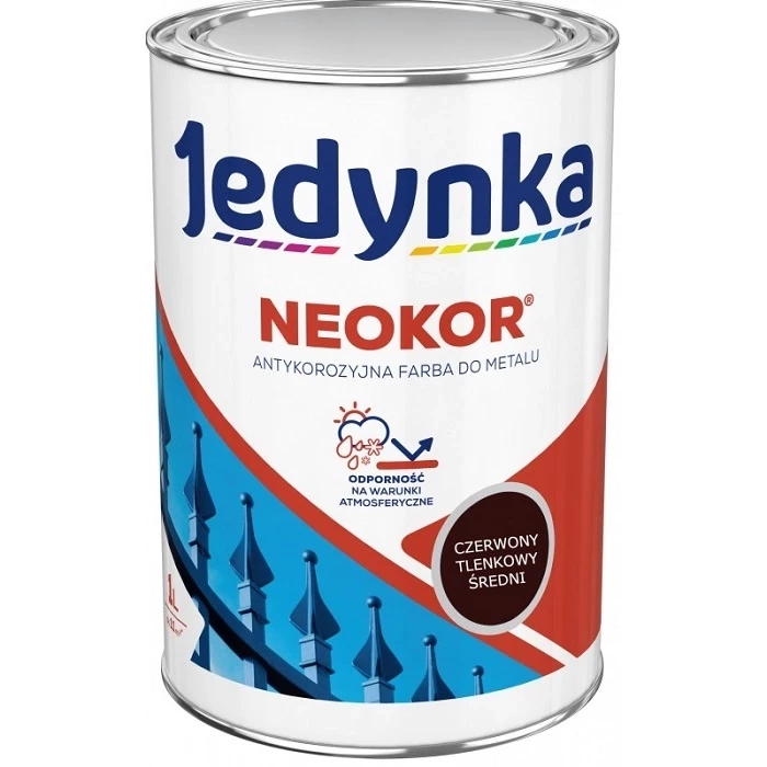 Podkład antykorozyjny Jedynka Neokor Czerwony
