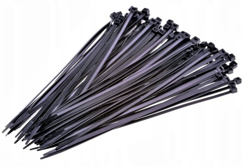 Opaski nylonowe czarne 2,5x100 Stalco