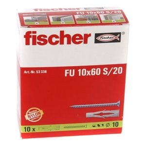 Kołek uniwersalny Fischer FU S/20 10 szt 53336