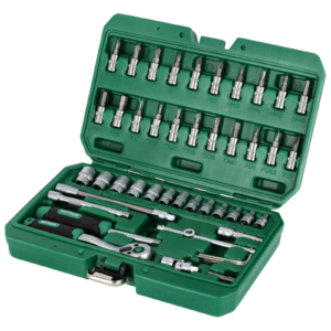 Zestaw kluczy nadasowych 1/4" 48el.