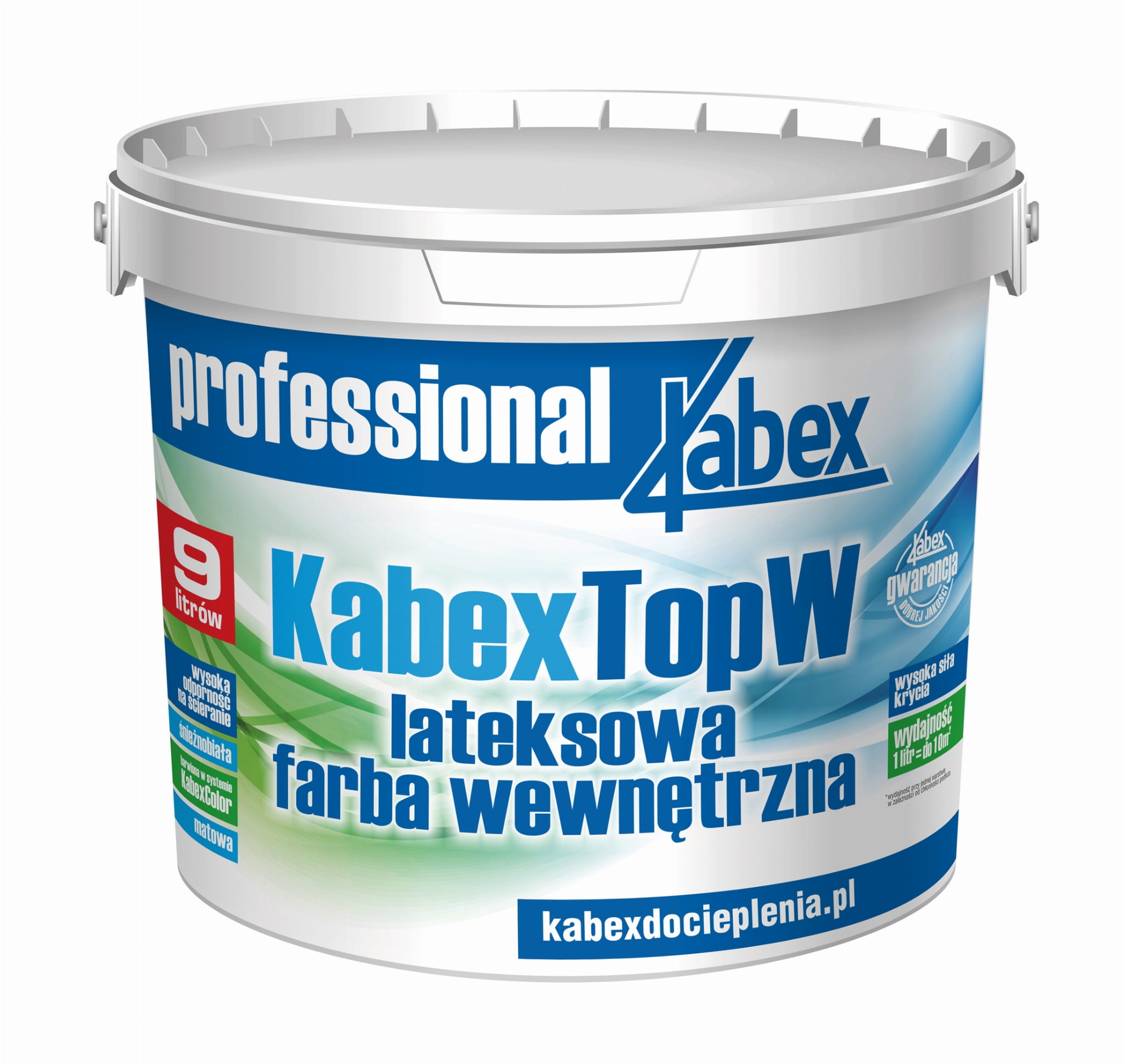 Lateksowa farba nawierzchniowa Kabex Top W
