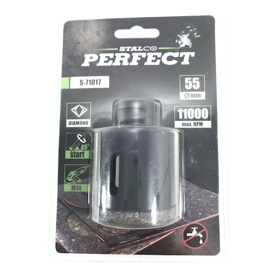 Otwornica diamentowa 55mm/M14 Stalco