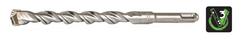 WIERTŁO SDS-PLUS V3 10×260 Stalco S-71104 S-71203