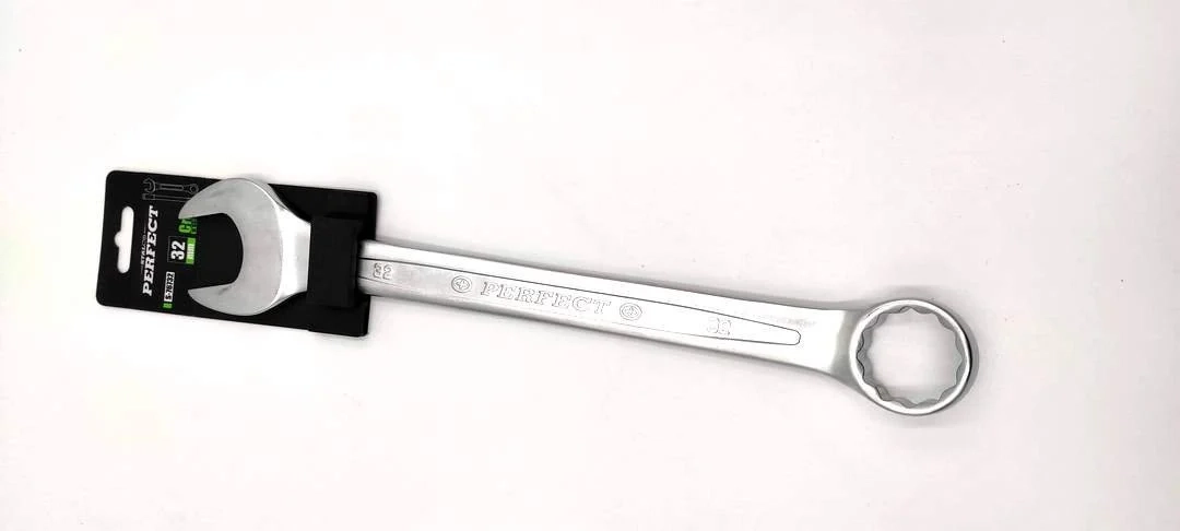 Klucz płasko-oczkowy, polerowany 32mm STALCO