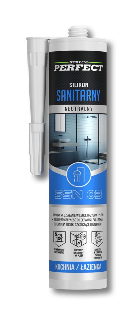 Silikon sanitarny neutralny 280 ml