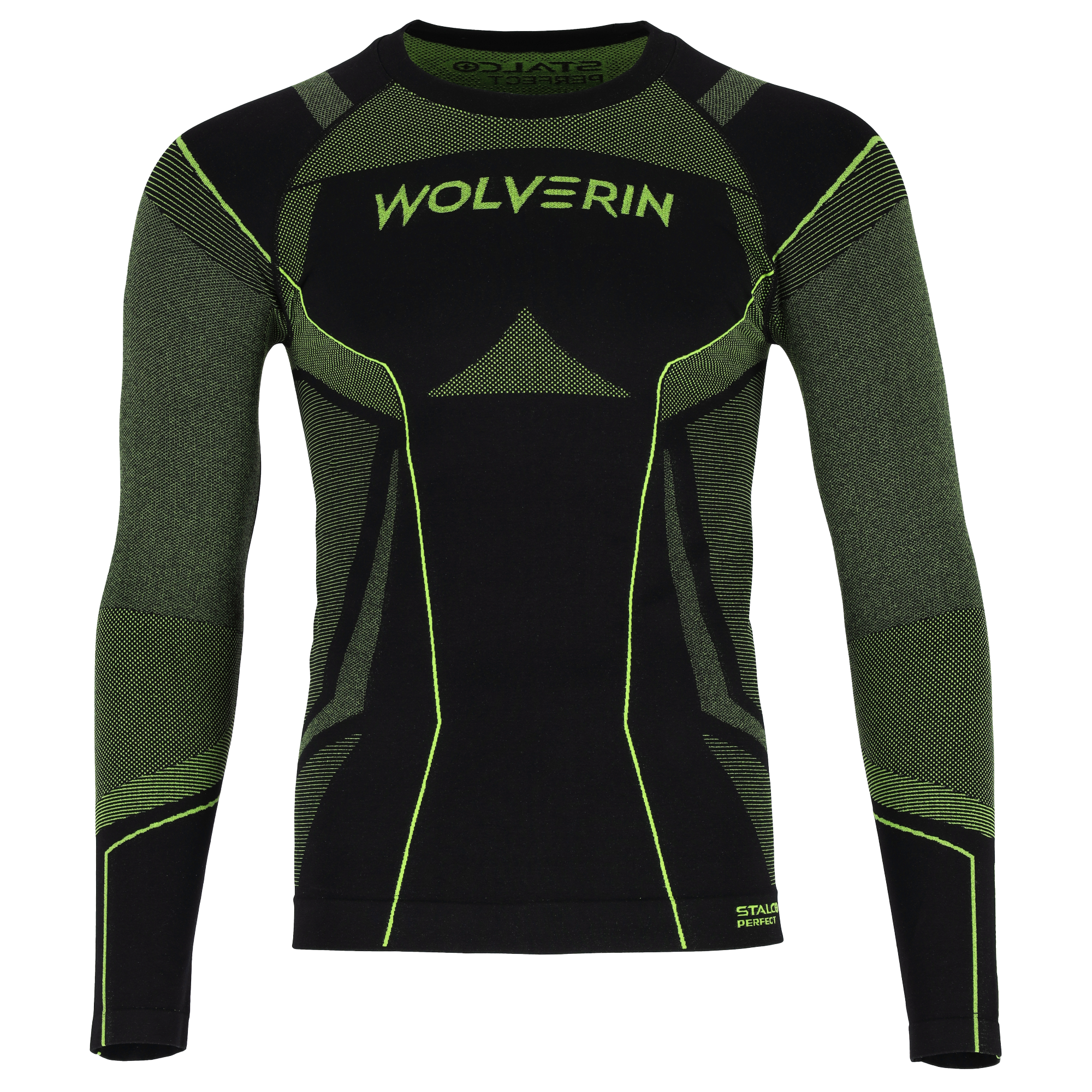 Bielizna termoaktywna koszulka męska Wolverin czarny 2XL/3XL Perfect Stalco