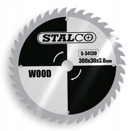 Piła tarczowa 400x3,2x30 do drewna Stalco