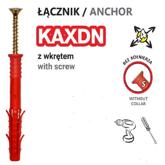 ASF Kołek wkręcany KAXDN szt