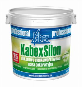 KabexSilon ziarno silikonowa cienkowarstwowa masa dekoracyjna