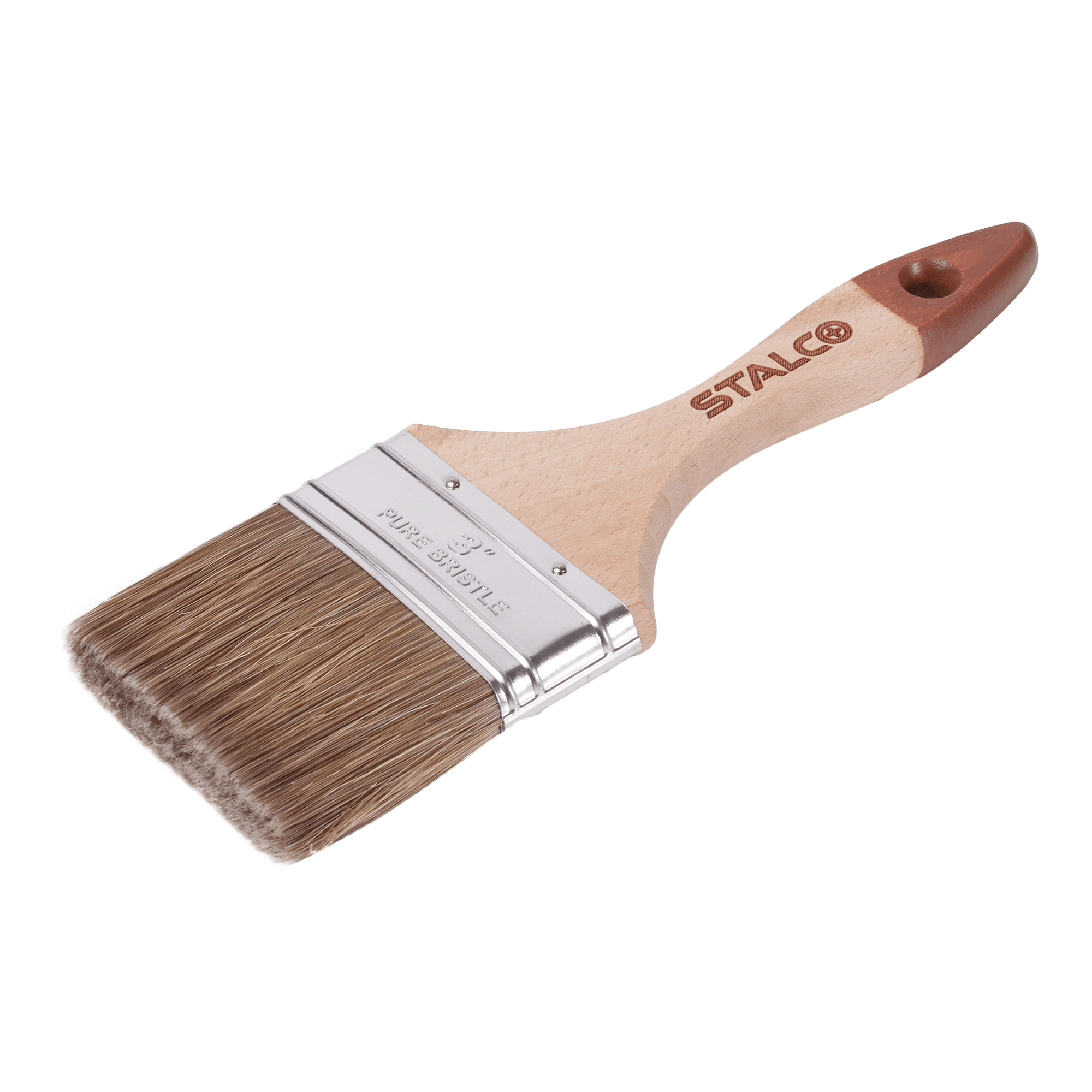 Pędzel Angielski 3" 76,0mm Wood Stalco