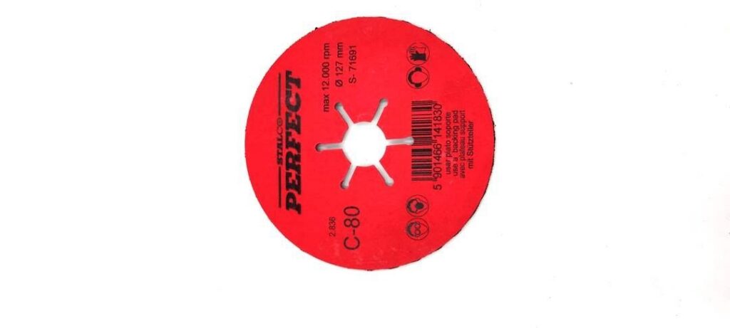 Tarcza szlifierska ceramiczna 127 127 mm