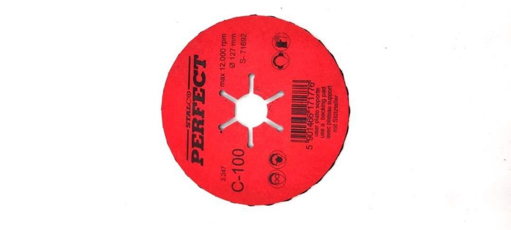 Tarcza szlifierska ceramiczna 127 127 mm